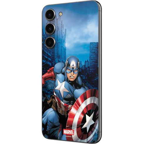 Marvel Captain America Portrait Galaxy S23 Plus Skin