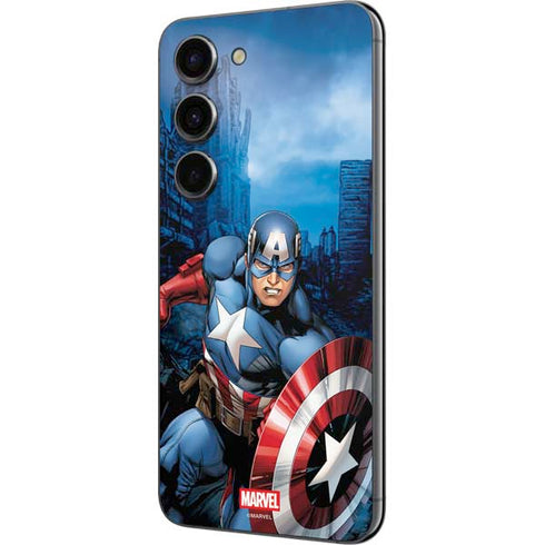 Marvel Captain America Portrait Galaxy S23 Skin
