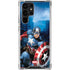 Marvel Captain America Portrait Galaxy S23 Ultra Clear Case