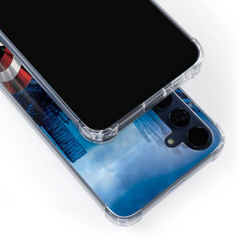 Marvel Captain America Portrait Galaxy S24 Clear Case