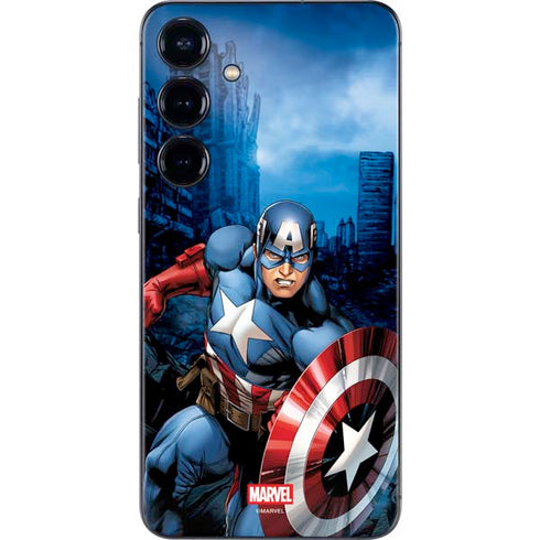 Marvel Captain America Portrait Galaxy S24 Skin