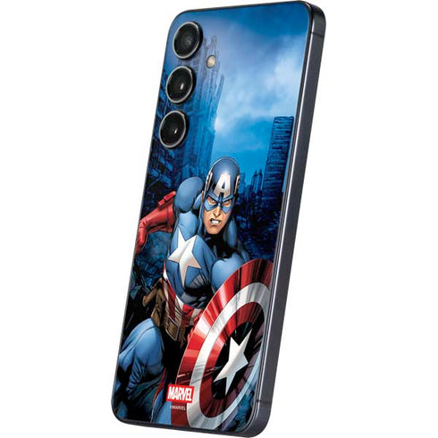 Marvel Captain America Portrait Galaxy S24 Skin