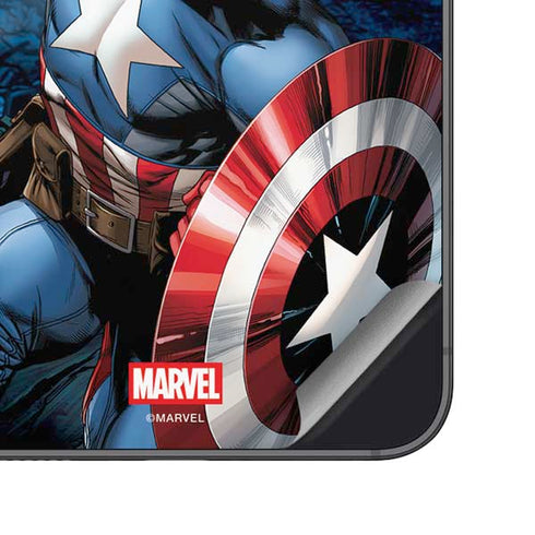 Marvel Captain America Portrait Galaxy S24 Skin