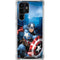 Marvel Captain America Portrait Galaxy S24 Ultra Clear Case