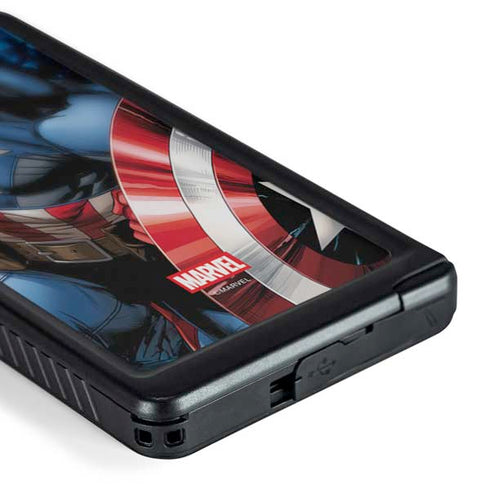 Marvel Captain America Portrait Galaxy S24 Ultra Waterproof Case