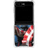 Marvel Captain America Portrait Galaxy Z Flip6 Clear Case