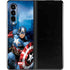 Marvel Captain America Portrait Galaxy Z Fold3 5G Skin
