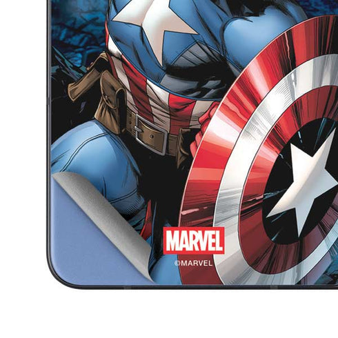 Marvel Captain America Portrait Galaxy Z Fold5 5G Skin