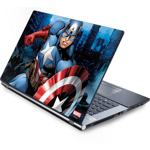 Marvel Captain America Portrait Generic Laptop Skin