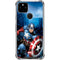 Marvel Captain America Portrait Google Pixel 5a 5G Clear Case