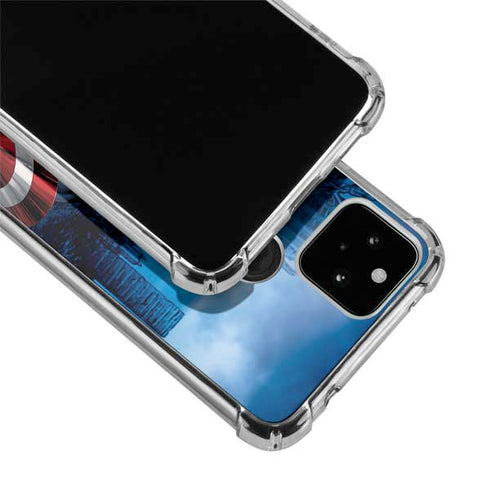 Marvel Captain America Portrait Google Pixel 5a 5G Clear Case