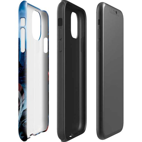 Marvel Captain America Portrait iPhone 11 Impact Case