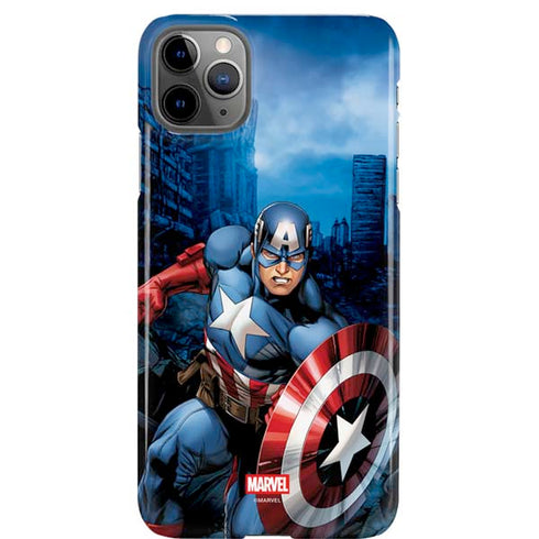 Marvel Captain America Portrait iPhone Cases