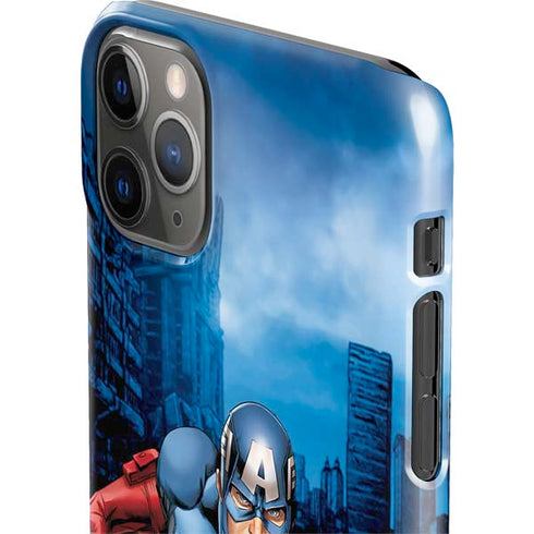 Marvel Captain America Portrait iPhone 11 Pro Max Lite Case