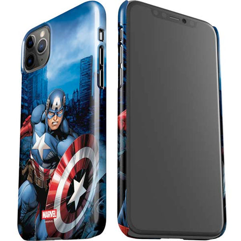 Marvel Captain America Portrait iPhone 11 Pro Max Lite Case