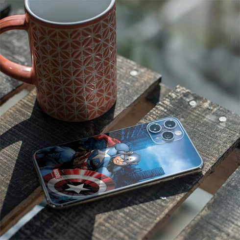 Marvel Captain America Portrait iPhone 11 Pro Skin