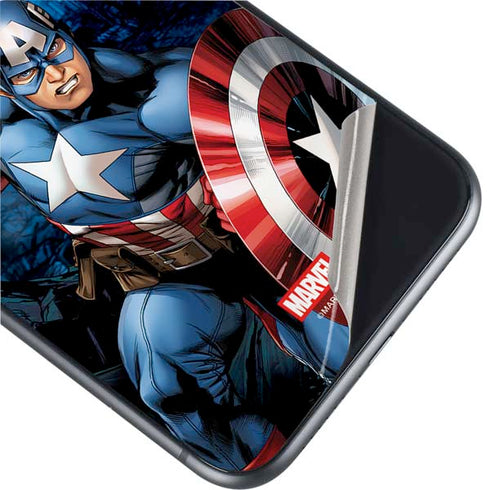 Marvel Captain America Portrait iPhone 11 Skin