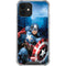 Marvel Captain America Portrait iPhone 12 Clear Case