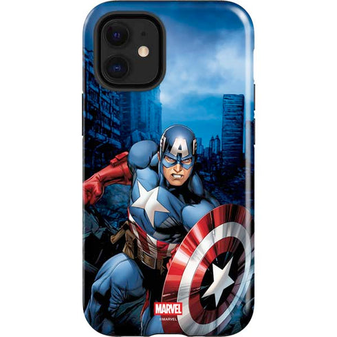 Marvel Captain America Portrait iPhone 12 Mini Impact Case