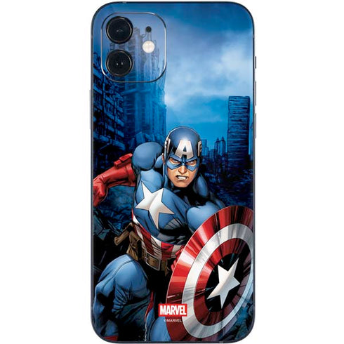 Marvel Captain America Portrait iPhone 12 Mini Skin