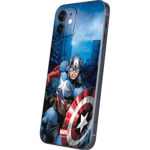 Marvel Captain America Portrait iPhone 12 Mini Skin