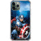 Marvel Captain America Portrait iPhone 12 Pro Clear Case