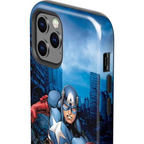 Marvel Captain America Portrait iPhone 12 Pro Max Impact Case