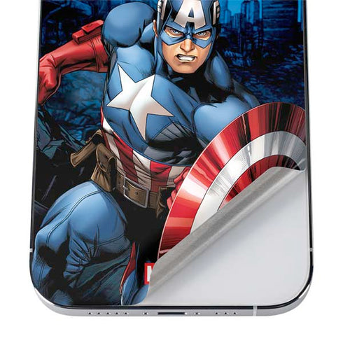 Marvel Captain America Portrait iPhone 12 Pro Skin