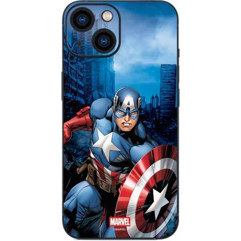 Marvel Captain America Portrait iPhone 13 Mini Skin