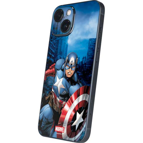 Marvel Captain America Portrait iPhone 13 Mini Skin