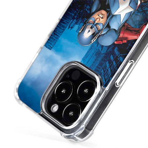 Marvel Captain America Portrait iPhone 13 Pro Max MagSafe Case