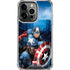 Marvel Captain America Portrait iPhone 16 Pro Max Clear Case