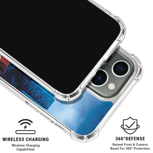 Marvel Captain America Portrait iPhone 16 Pro Max Clear Case