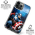 Marvel Captain America Portrait iPhone 16 Pro Max Clear Case