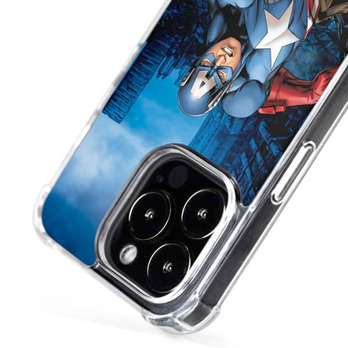 Marvel Captain America Portrait iPhone 16 Pro Max MagSafe Case