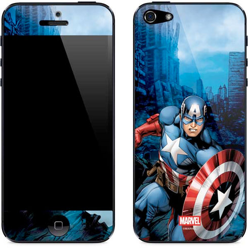 Marvel Captain America Portrait iPhone 5/5s/5SE Skin