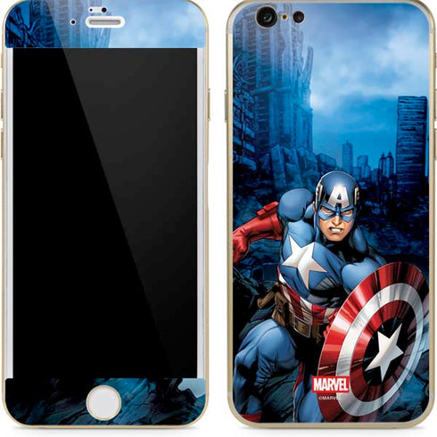 Marvel Captain America Portrait iPhone 6/6s Skin