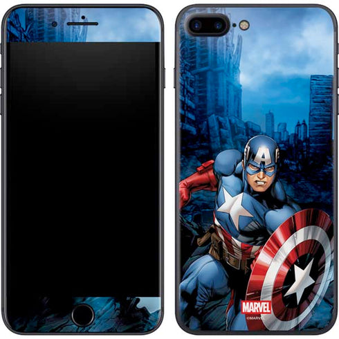 Marvel Captain America Portrait iPhone 7 Plus Skin