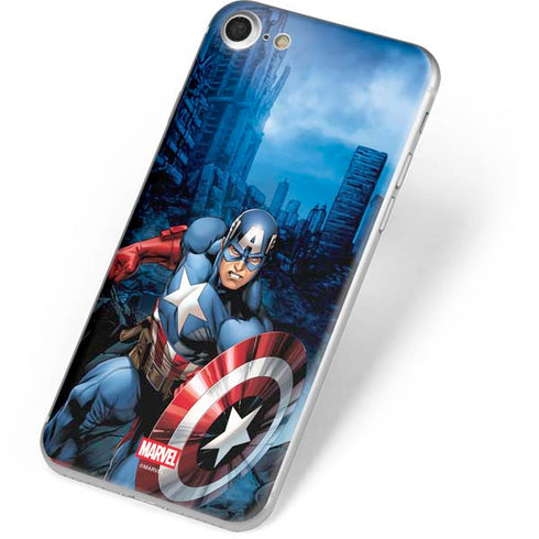 Marvel Captain America Portrait iPhone 7 Skin