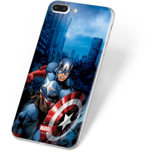 Marvel Captain America Portrait iPhone 8 Plus Skin