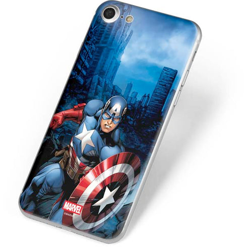 Marvel Captain America Portrait iPhone 8 Skin