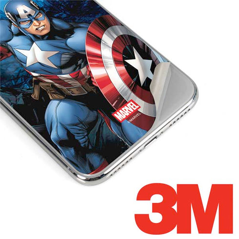Marvel Captain America Portrait iPhone XS Max Skin