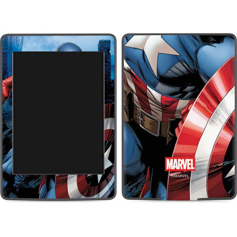 Marvel Captain America Portrait Amazon Kindle Skin