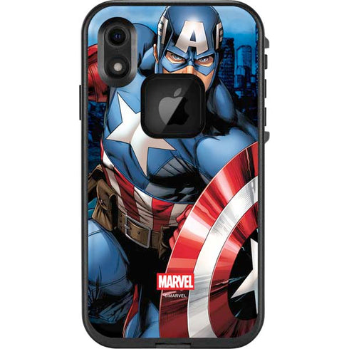 Marvel Captain America Portrait LifeProof Fre iPhone Skin