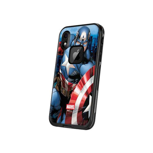 Marvel Captain America Portrait LifeProof Fre iPhone Skin