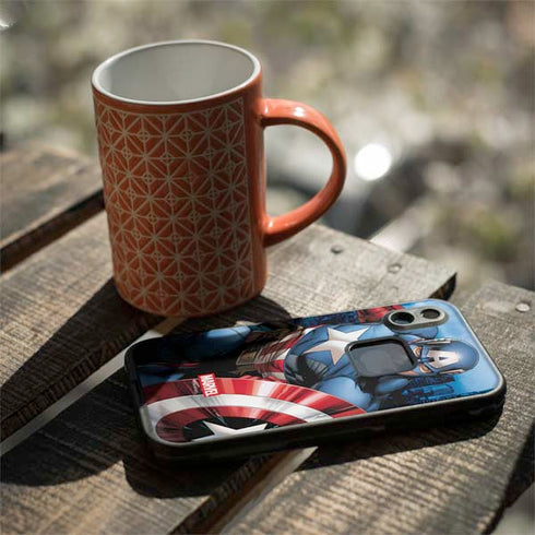 Marvel Captain America Portrait LifeProof Fre iPhone Skin