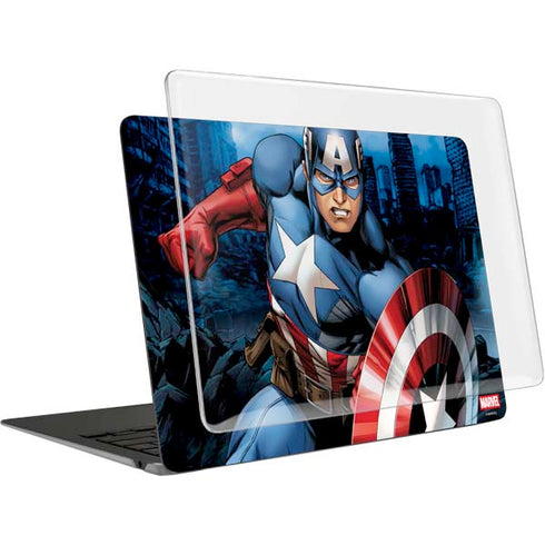 Marvel Captain America Portrait MacBook Air 13in M1 (2021) Case plus Skin