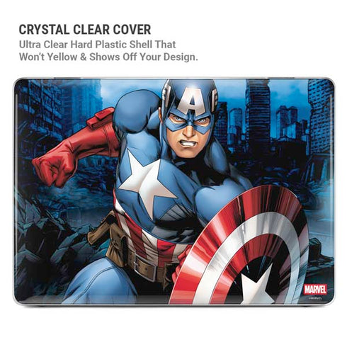 Marvel Captain America Portrait MacBook Air 15in (2023-2025) Case plus Skin
