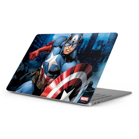 Marvel Captain America Portrait Apple MacBook Pro 16-inch Skin