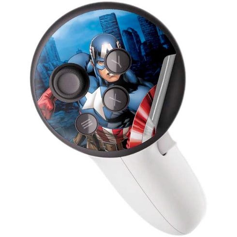 Marvel Captain America Portrait Meta Quest 3S Skin